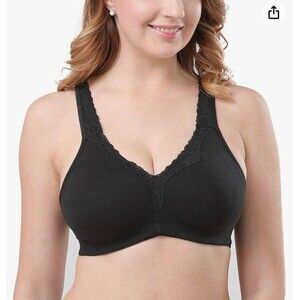 Sheroine Plus Size Soft Wirefree Ultrathin Bra Size 48C New